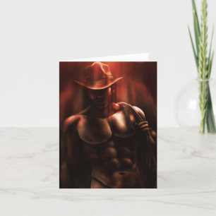 Sometimes It's Hell - Cowboy Thank You Card