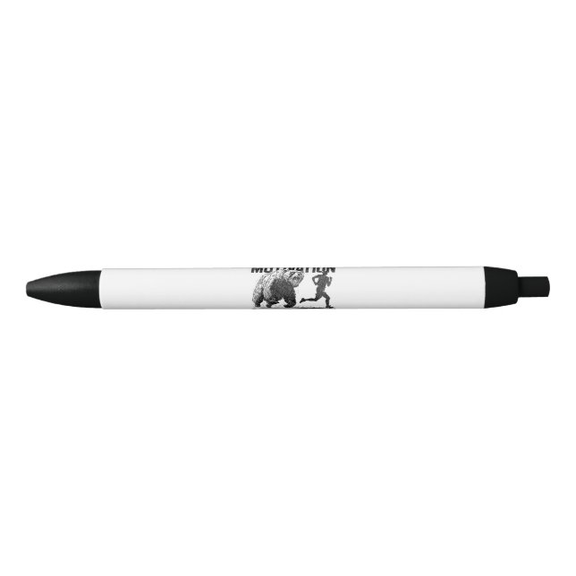 Sometimes Motivation Finds You Funny Running Motiv Pen (Front)
