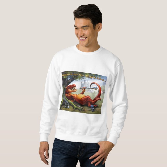 Sometimes the Dragon Wins Sweatshirt (Front Full)