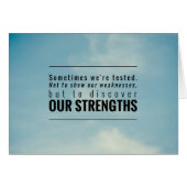 Sometimes We Are Tested (Front Horizontal)