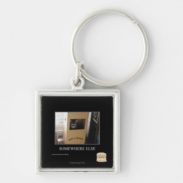 Somewhere Else Keychain (Front)