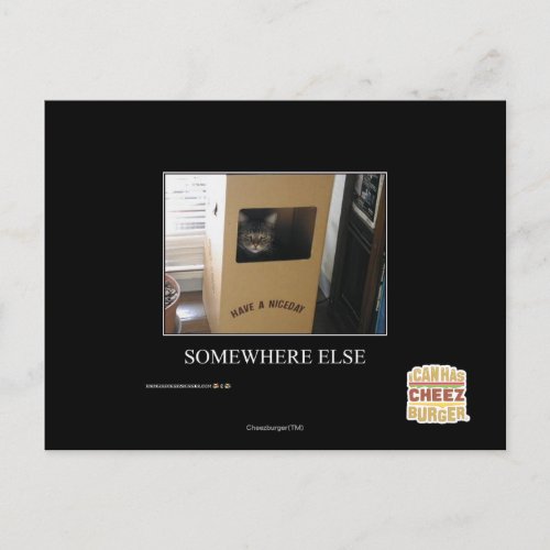 Somewhere Else Postcard