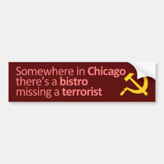 Somewhere in Chicago... Bumper Sticker