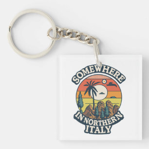 Somewhere In Northern Italy Keychain