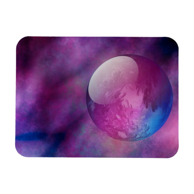 Somewhere in Outer Space Flexible Magnet (Horizontal)