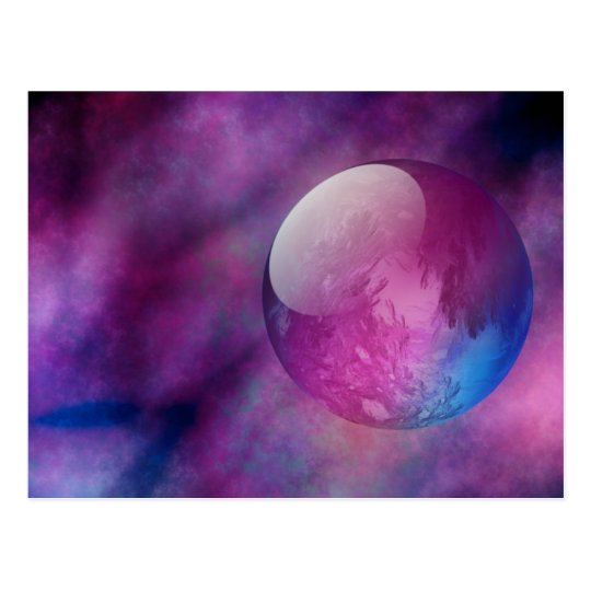 Somewhere in Outer Space Postcard