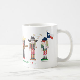 "Somewhere in Texas", Texas Nutcrackers Coffee Mug