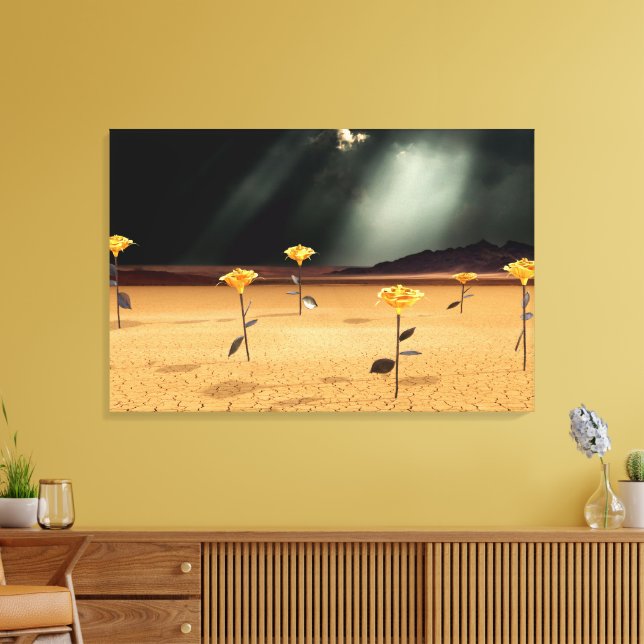 Somewhere No. 3 Canvas Print (Insitu(LivingRoom))