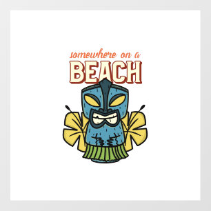 Somewhere On A Beach Floor Decals