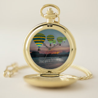 Somewhere Out There Pocket Watch