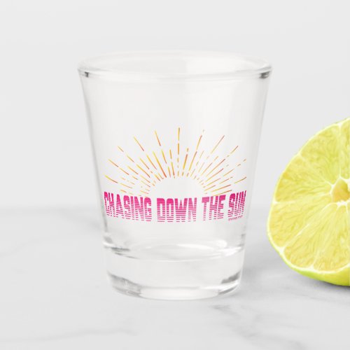 SOMEWHERE OUTHERE _ SHOT GLASS wCDTS LOGO