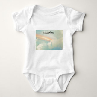 Somewhere over the rainbow baby bodysuit