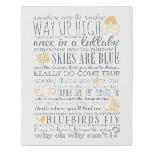 Somewhere Over The Rainbow Posters Prints Zazzle