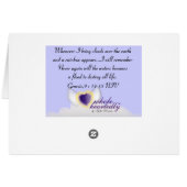 Somewhere Over The Rainbow!-Customize Cards (Back Horizontal)