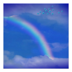 Somewhere Over The Rainbow Posters Prints Zazzle