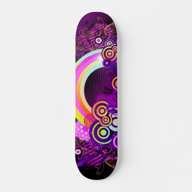 Somewhere over the Rainbow Skateboard Deck (Front)