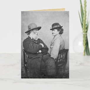 "Somewhere Waiting For You" Whitman & Peter Doyle Card