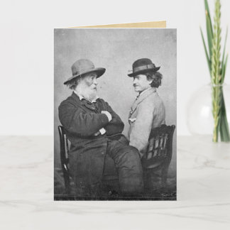 "Somewhere Waiting For You" Whitman & Peter Doyle Card