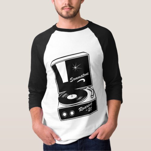 Sommatone Roaring_20 34 Sleeve T_Shirt