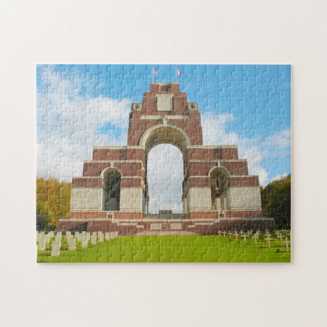 Somme Thiepval Memorial France Jigsaw Puzzle (Horizontal)