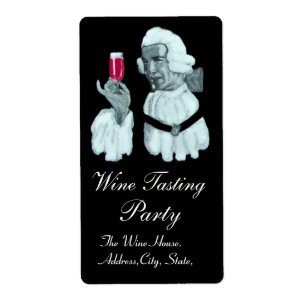 SOMMELIER WINE TASTING PARTY LABEL