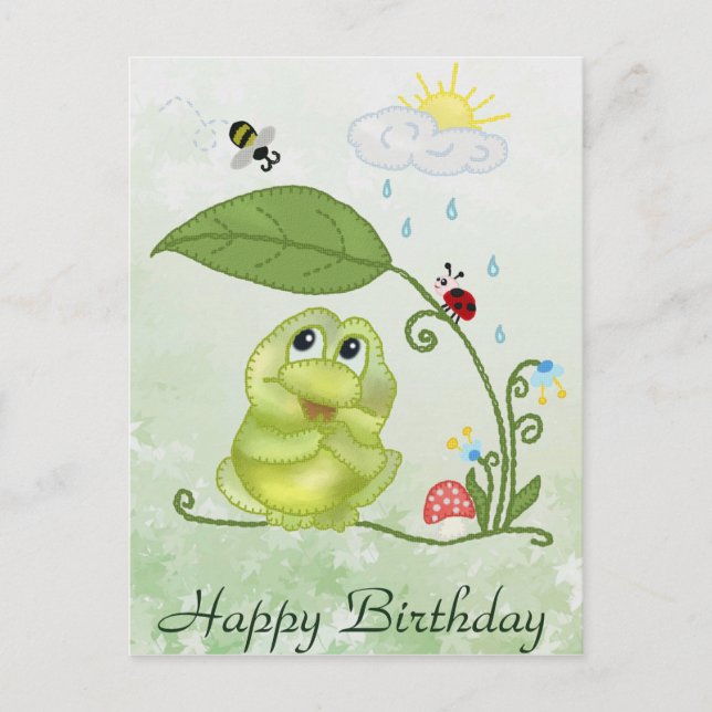 Sommerfrosch Postcard (Front)