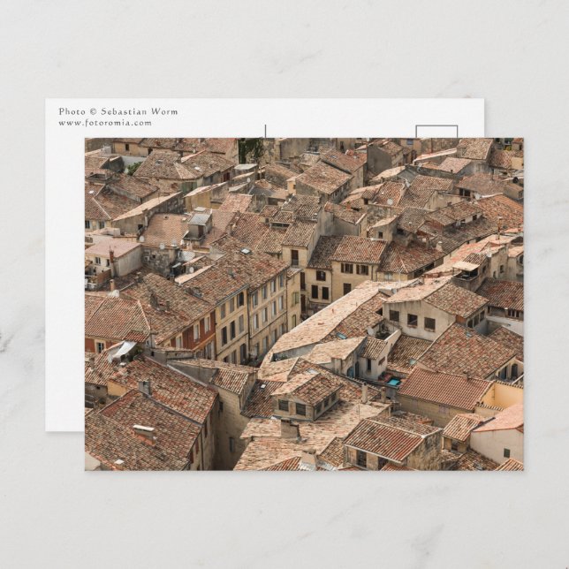 Sommieres France Postcard (Front/Back)