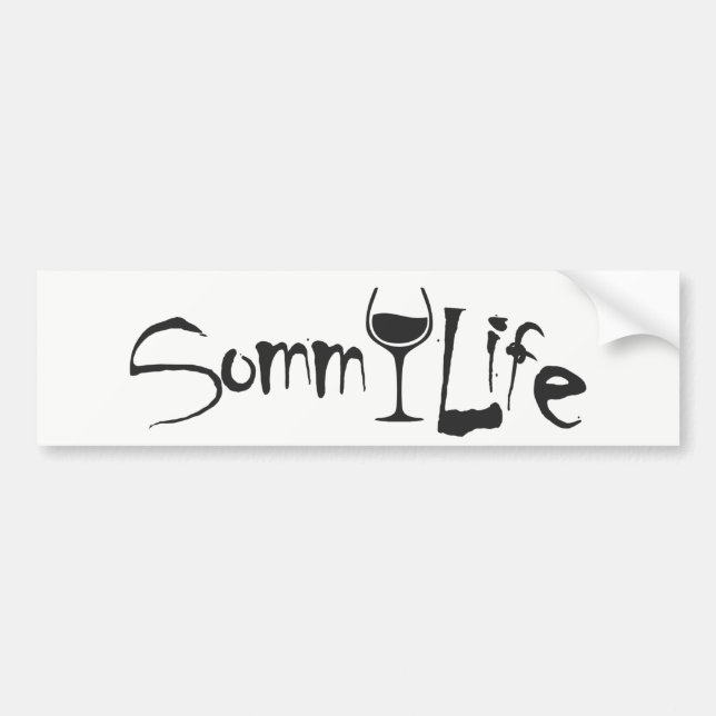 SommLife bumper sticker (Front)