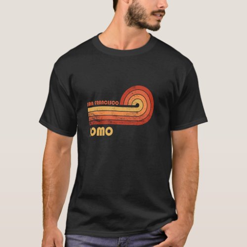 SoMo San Francisco California Retro Vintage T-Shirt