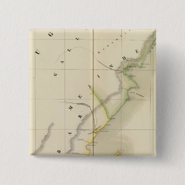 Somolia, Kenya 40 Pinback Button (Front)