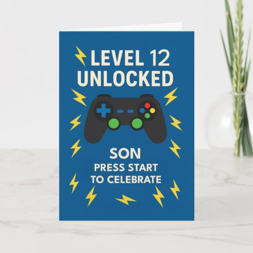 Son 12th Birthday Game Controller Age 12 Unlocked