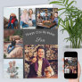 Son 6 Photo Collage Any Age Big Birthday Card