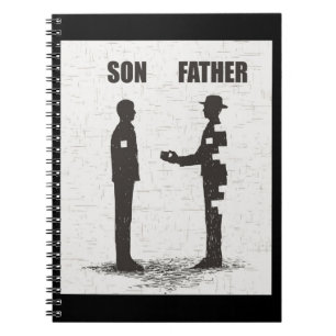 Son And Father Notebook