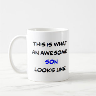 son, awesome coffee mug