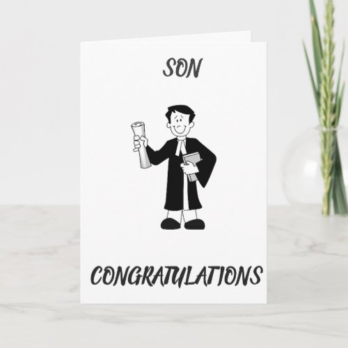 SON BECOMES LAWYER SO PROUD CARD