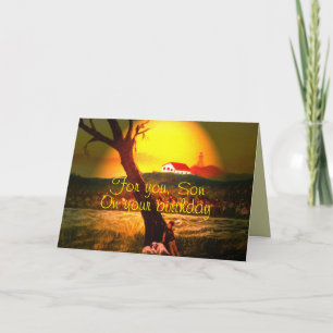 Son Birthday Card