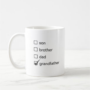 Son Brother Dad Grandfather Coffee Mug