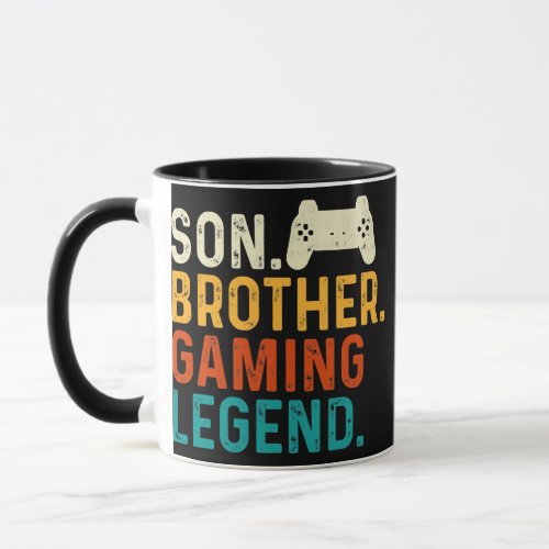 Son Brother Gaming Legend Gamer Video Gamer Pc Mug