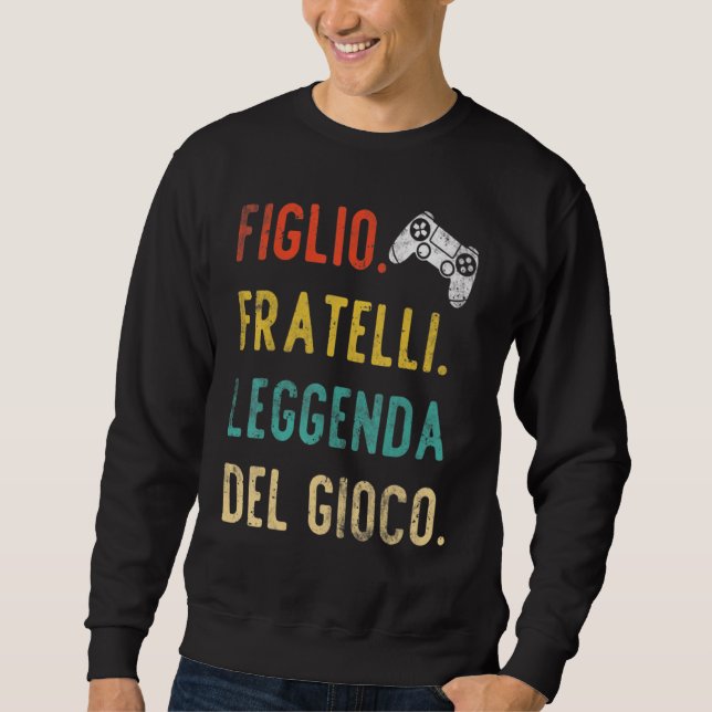 Son Brother Legend Gamer Sweatshirt (Front)