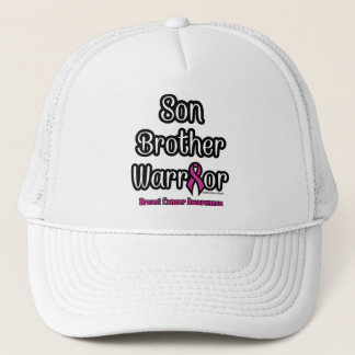 Son Brother Warrior...Breast Cancer Trucker Hat