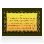 Son Card (Inside Horizontal (Top))