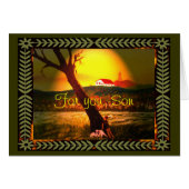 Son Card (Front Horizontal)