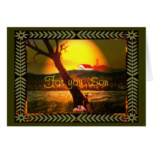 Son Card (Front Horizontal)