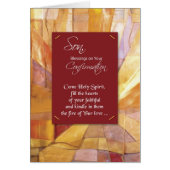 Son Confirmation Red Fire (Front)