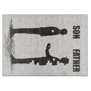 Son Father Gift For Father From Son, Best Dad Cutting Board