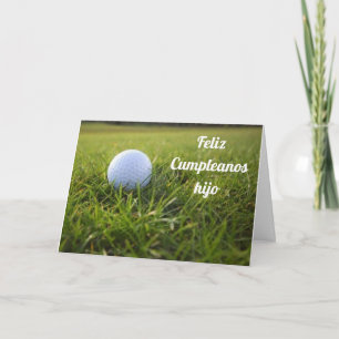 SON **FELIZ CUMPLEANOS** ENJOY YOUR SPECIAL DAY CARD