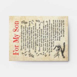 Son Gift For My Son Thank You For Adding So Much Envelope