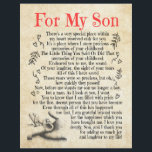 Son Gift | For My Son Thank You For Adding So Much Letterhead<br><div class="desc">Son Gift | For My Son Thank You For Adding So Much Joy And Laughter To My Life</div>