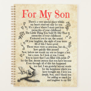 Son Gift   For My Son Thank You For Adding So Much Planner