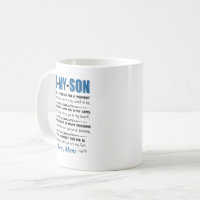 To My Son Mug Personalized Gifts for Son From Mom Thoughtful 